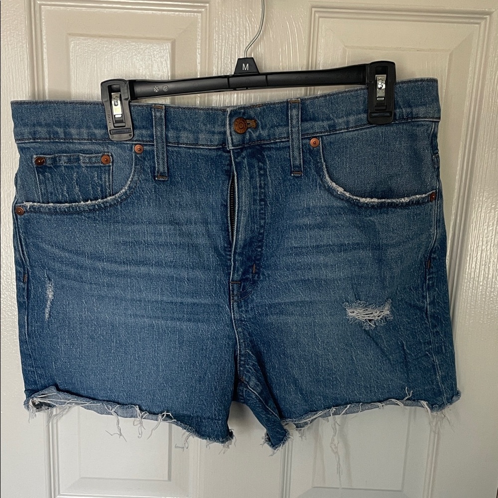 Madewell Denim Cutoff Shorts - Blue